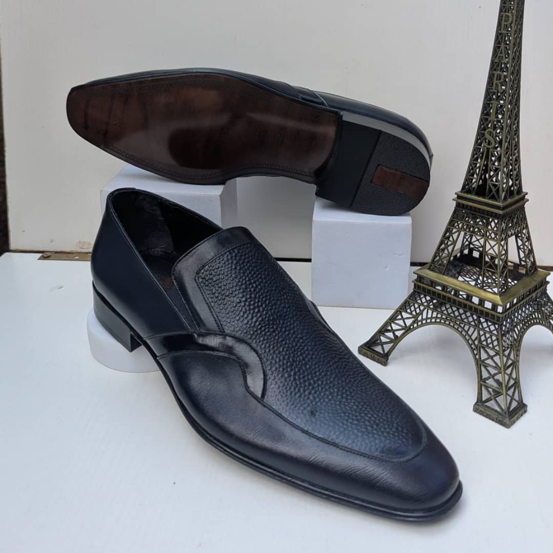 Dark Blue Leather Loafer (Available Szx: 44 Only)