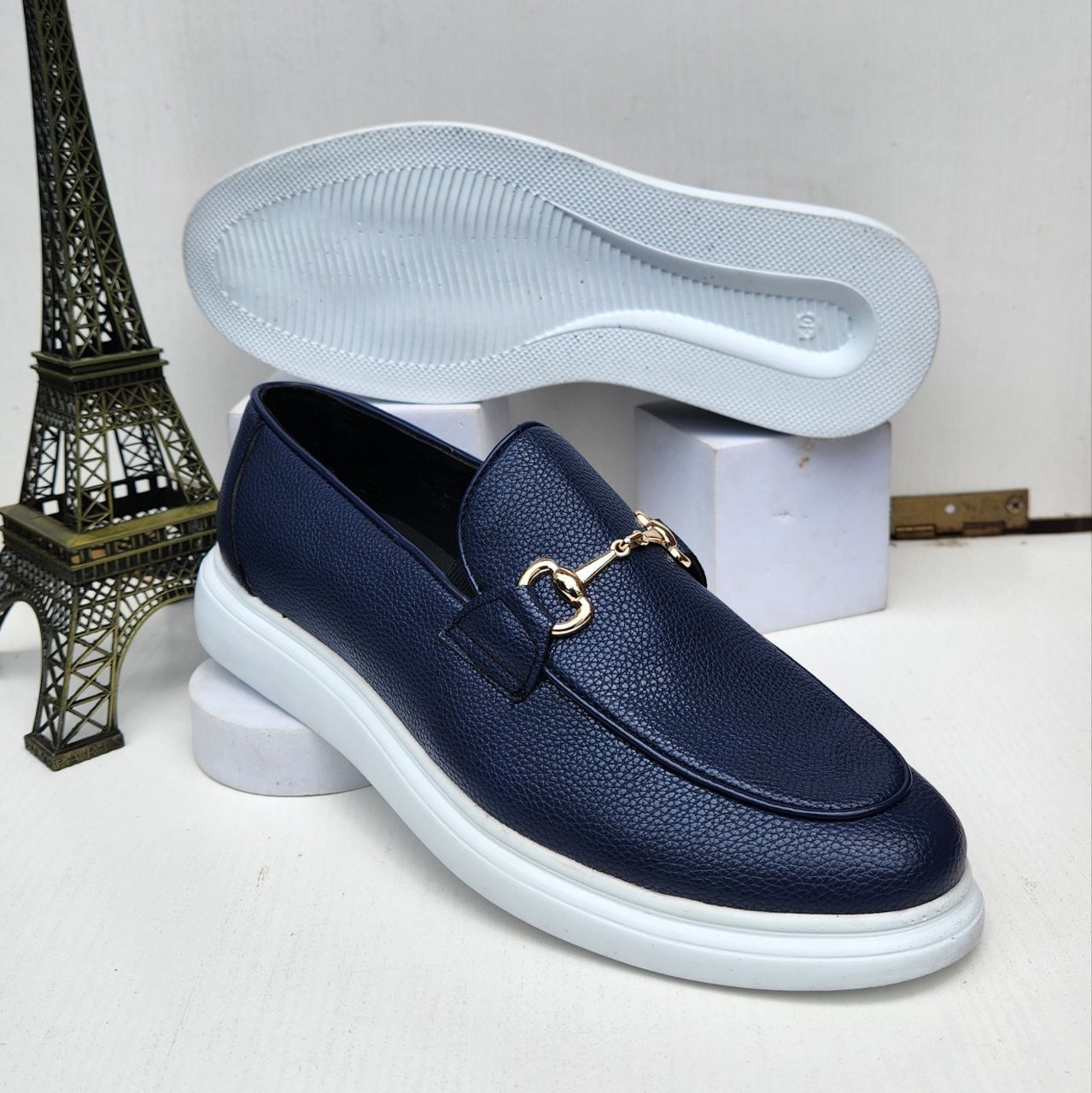 Blue Whitesole Loafer (Available Szx: 41, 42, 43 Only)