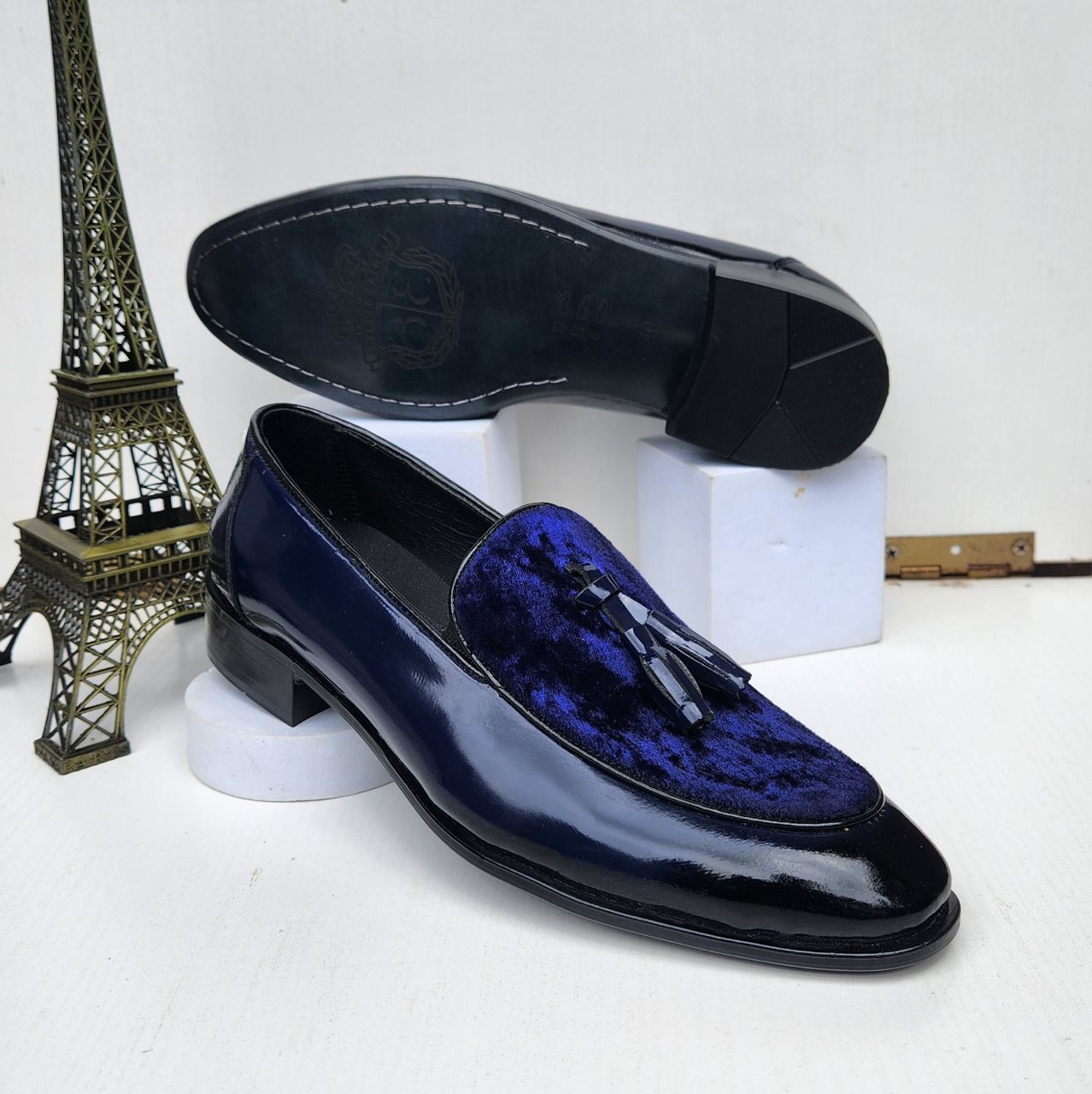 Blue Tassel Loafer (Available Szx: 40, 41, 42, 43, and 46 Only)
