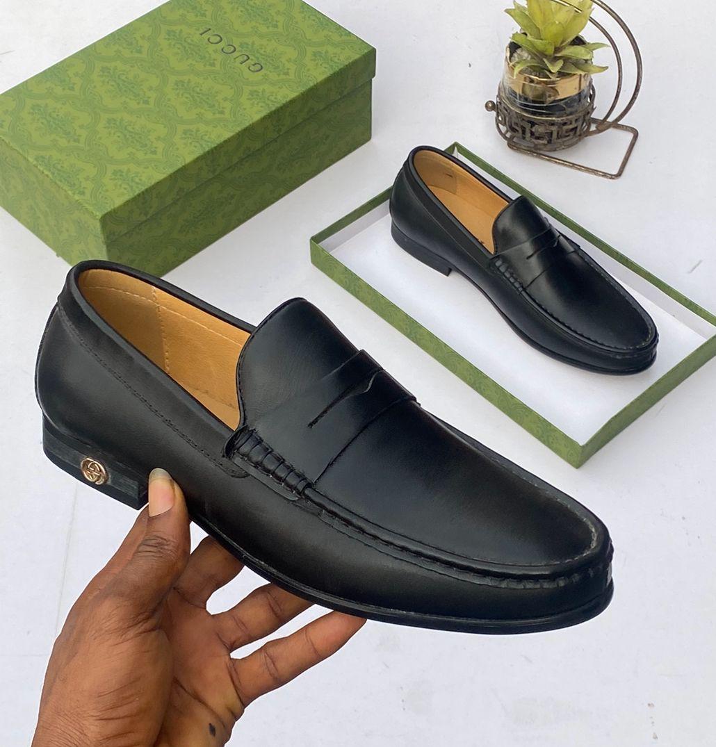 Black Penny Leather Loafer (Available Szx: 40, 41, 42, 43, 44, 45 and 46 Only)