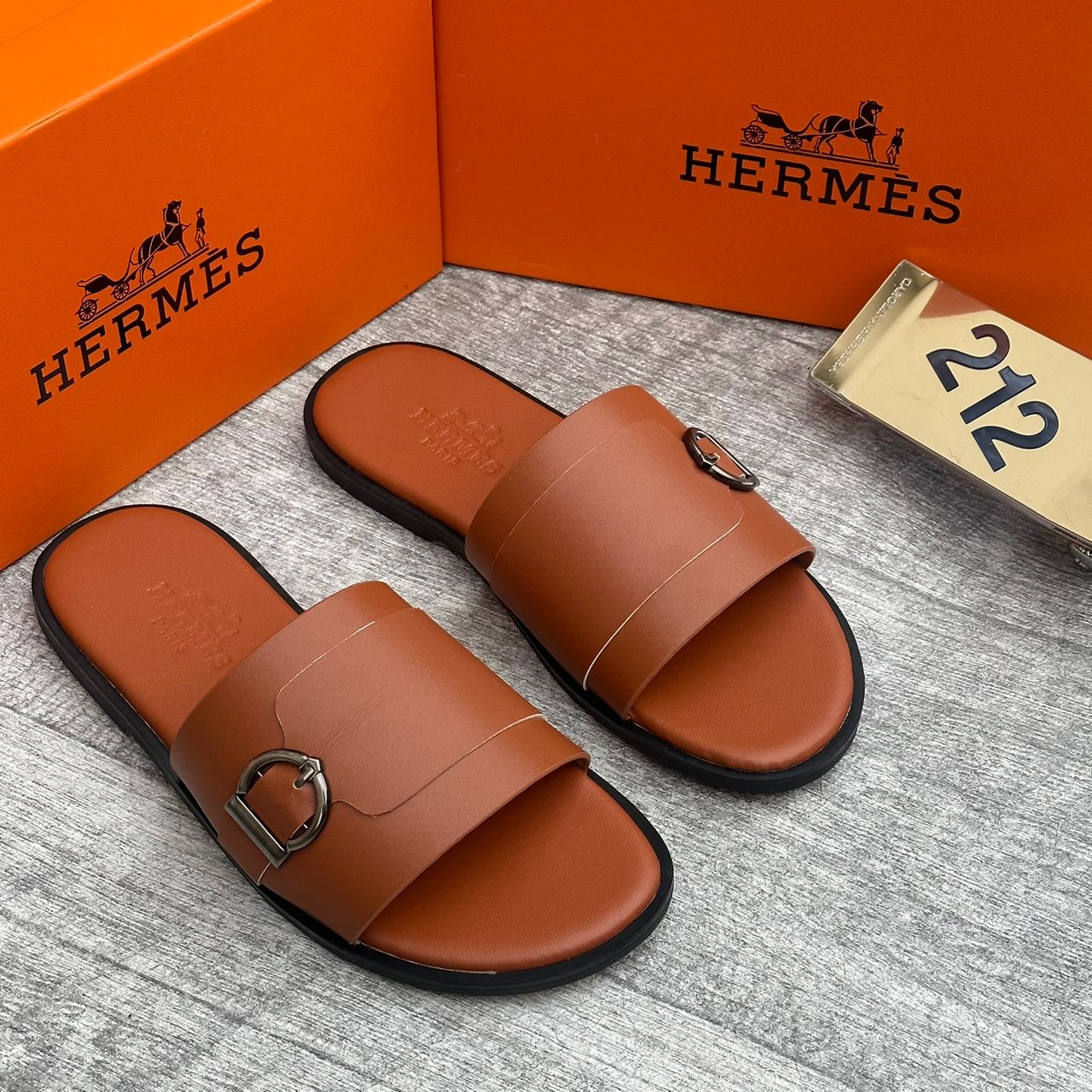 #13 Brown Pam Sandal (Available Szx: 40, 41, 42, 43, 44, 45 and 46 Only)